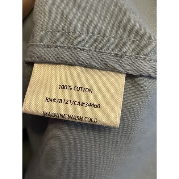 Eileen Fisher Cotton Jacket Women Size Large Light Blue Blazer Career Classic‎ - Picture 6 of 6